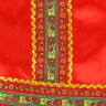 Русский народный костюм "Василиса" для девочки атласный красный сарафан и блузка